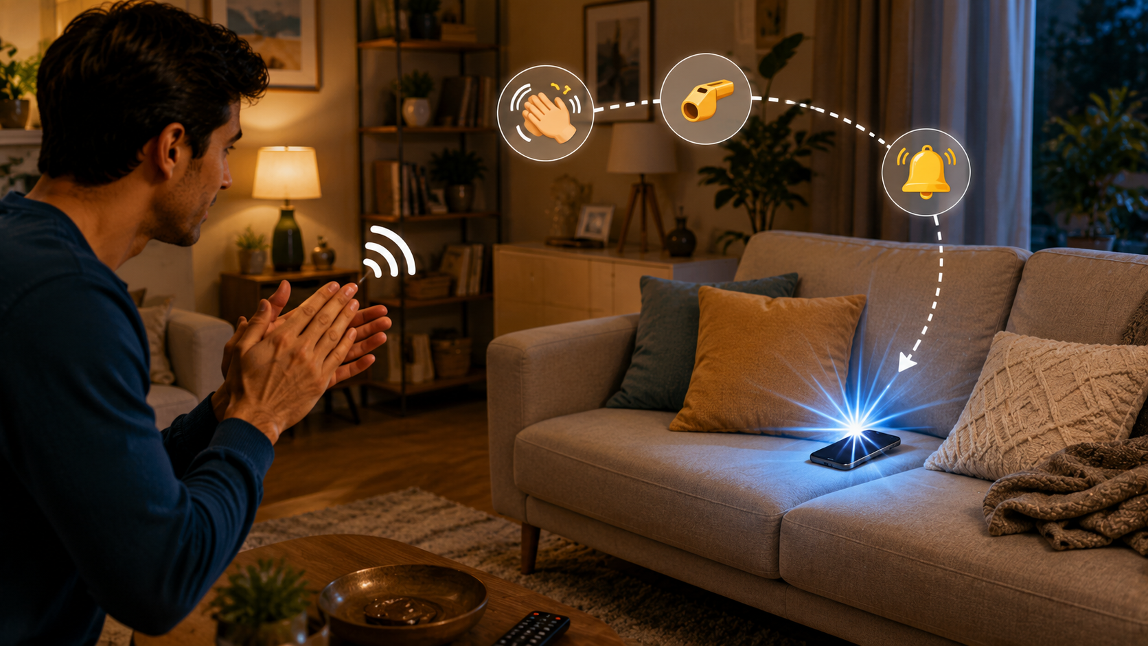 Can't Find Your Phone in the House? There's an App That'll Whistle Back