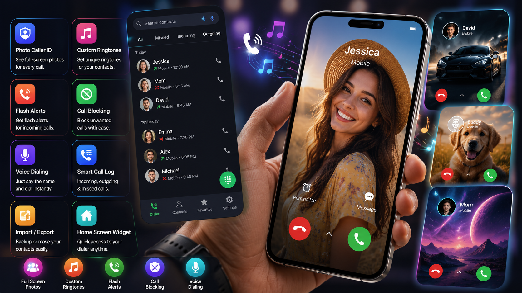 Tired of a Blank Grey Screen When Your Phone Rings? Try a Photo Caller ID App