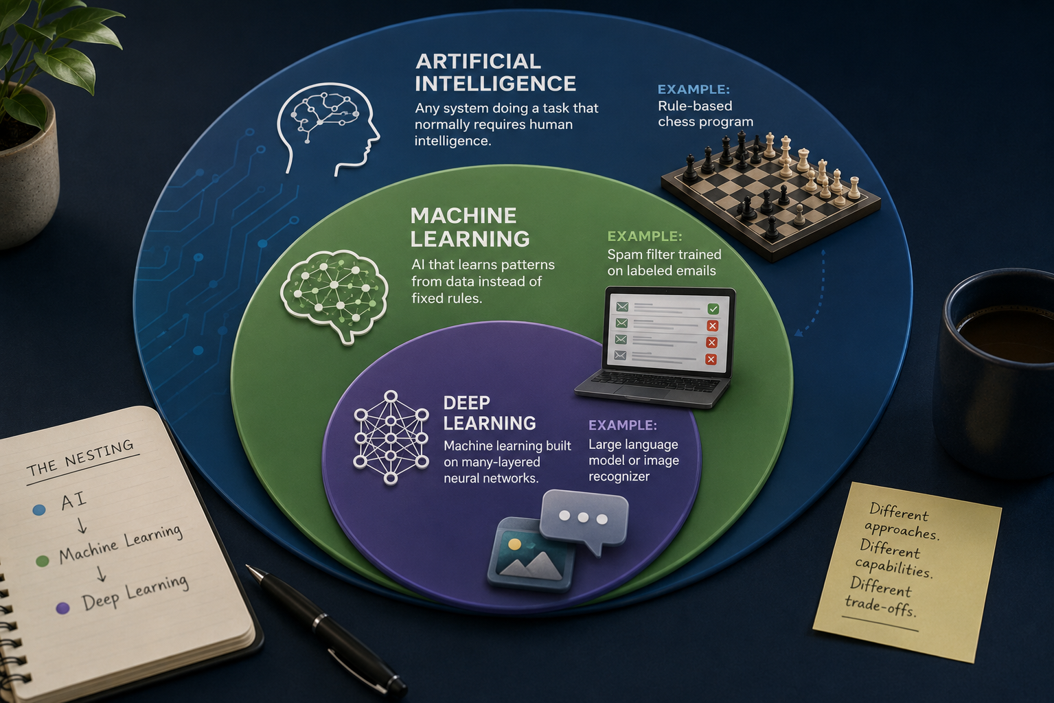 AI, Machine Learning, Deep Learning: Untangling What Separates Them