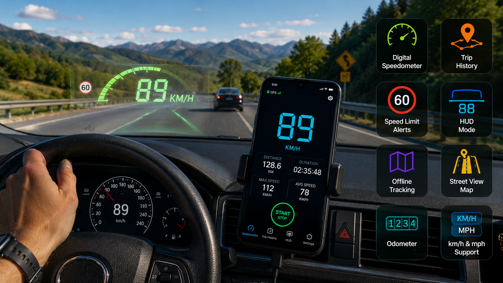 Your Dashboard Speedometer Might Be Fibbing - This App Won't