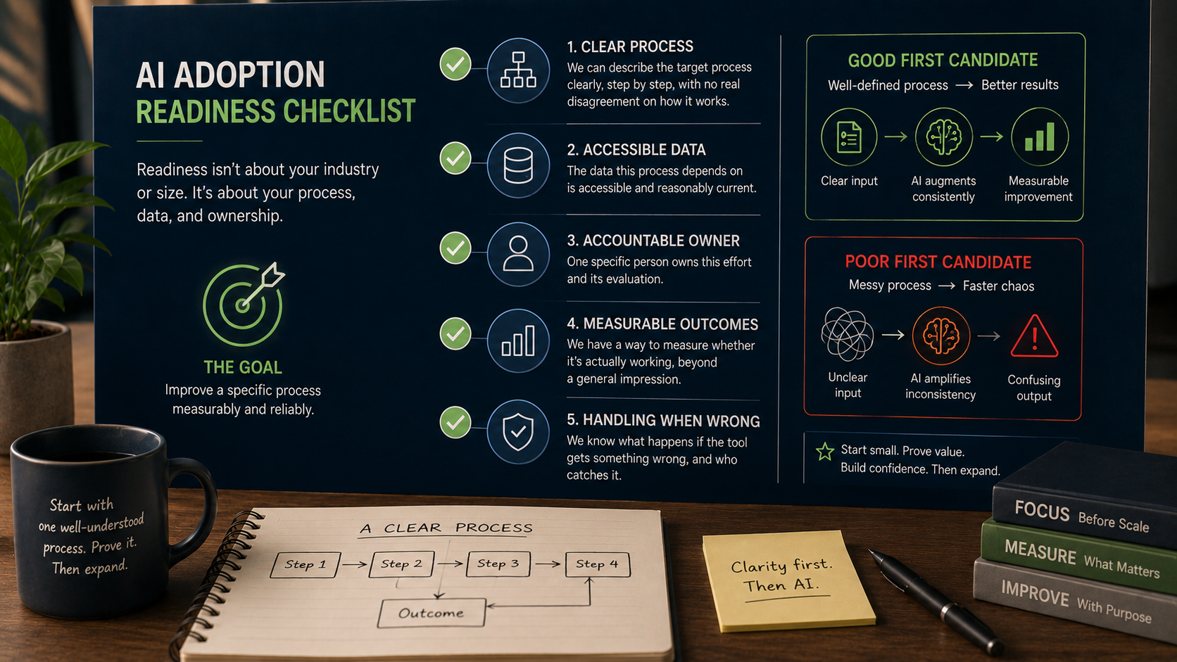 AI Adoption Readiness: A No-Nonsense Checklist for Businesses