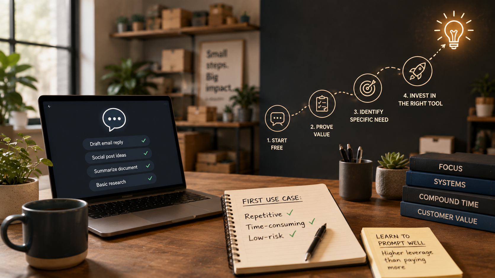 AI on a Shoestring: Where a Small Business Should Actually Start