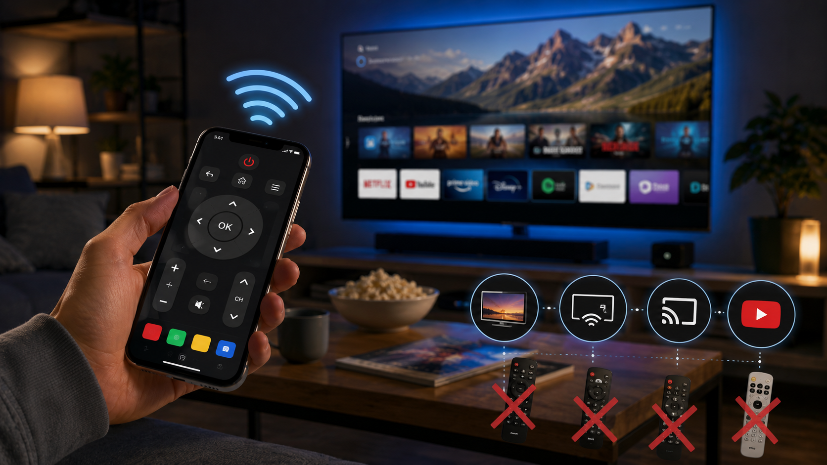 Lost the Remote Again? Turn Your Phone Into the Only Remote Your TV Setup Needs