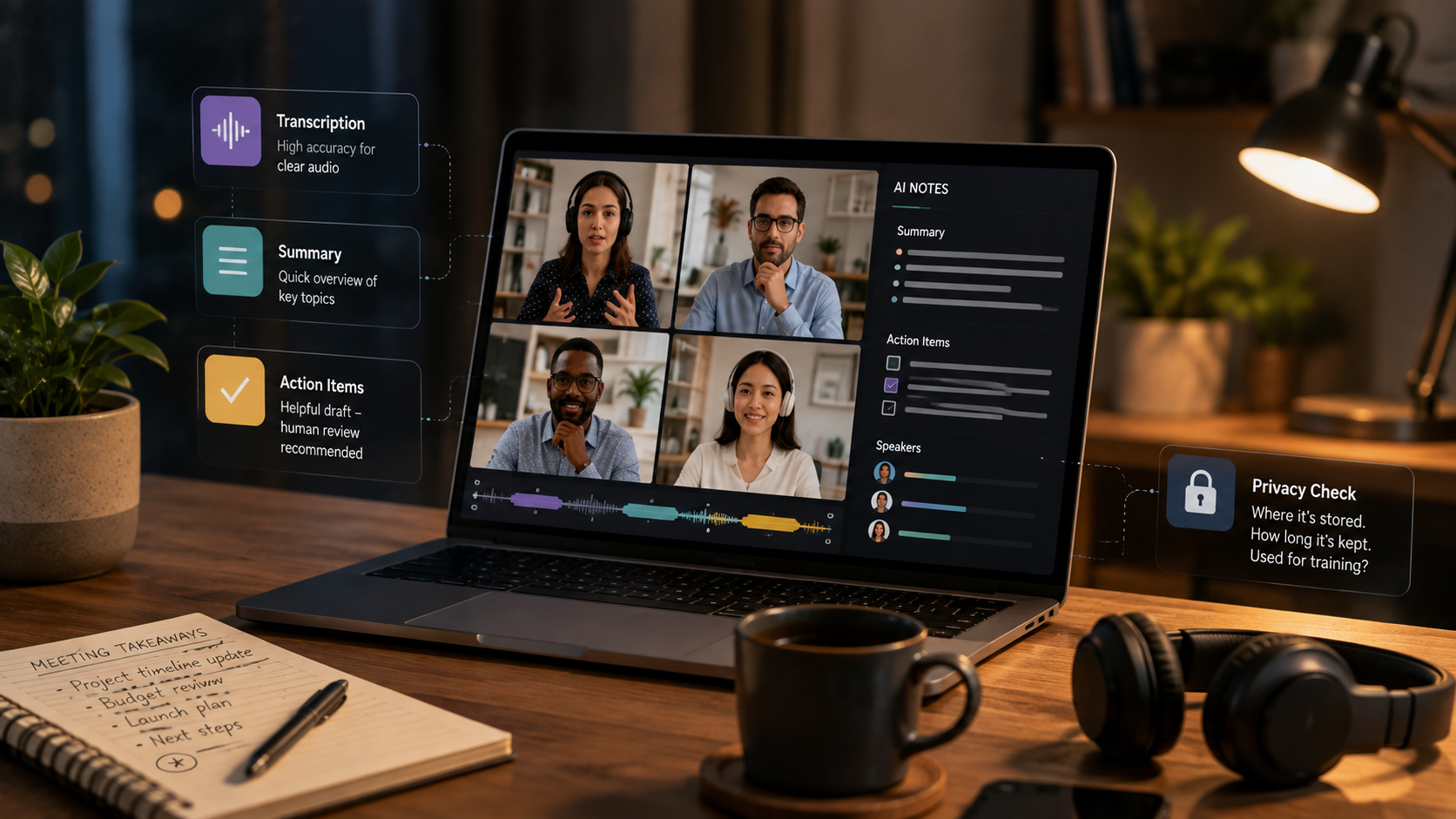 AI Note-Taking Apps That Actually Cut Down Your Meeting Time